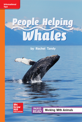 Reading Wonders Leveled Reader People Helping Whales: Approaching Unit