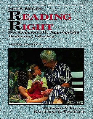 Image for Let's Begin Reading Right: Developmentally Appropriate Beginning Literacy