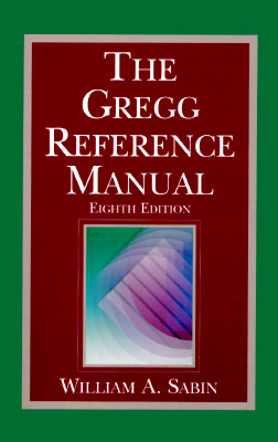 The Gregg Reference Manual/Indexed with Flap