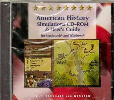 American History: Simulations CD-ROM & User's Guide [CD-ROM] by