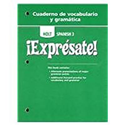 Image for Expresate: Cuaderno da Vocabulario y gramatica, Level 3 Expresate: Cuaderno da Vocabulario y gramatica, Level 3