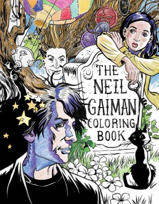 Neil Gaiman Coloring Book: Coloring Book for Adults and Kids to Share
