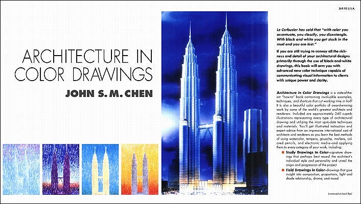 Image for Architecture in Color Drawings