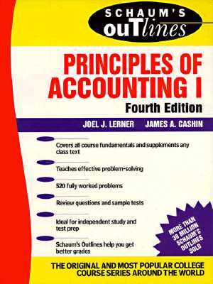 Schaum's Outline of Theory and Problems of Principles of Accounting (Schaum's Outline Series)