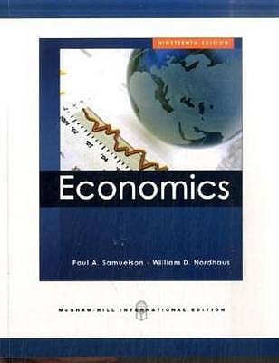 Economics McGraw Hill nineteenth international edition
