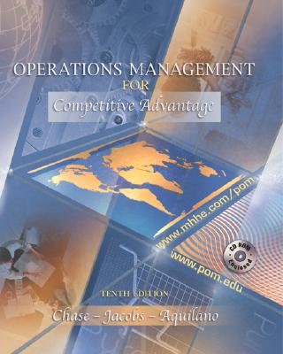 Image for Operations Management for Competitive Advantage (The Mcgraw-Hill/Irwin Series Operations and Decision Sciences)