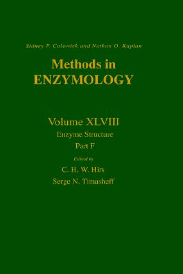 Methods in Enzymology, Volume 48: Enzyme Structure, Part F