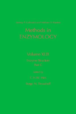 Methods in Enzymology, Vol. 49: Enzyme Structure, Part G