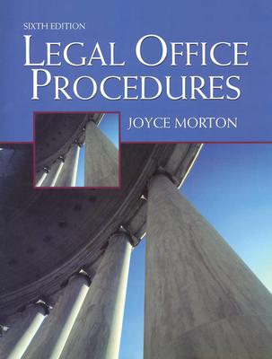 Image for Legal Office Procedures, Sixth Edition
