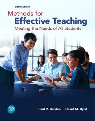 Image for Methods for Effective Teaching: Meeting the Needs of All Students (8th Edition)
