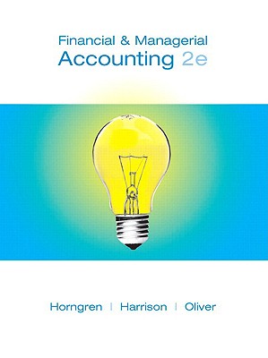 Financial and Managerial Accounting: Chapters 15-23