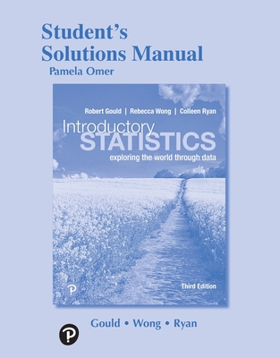 Student Solutions Manual for Introductory Statistics: Exploring the World Through Data