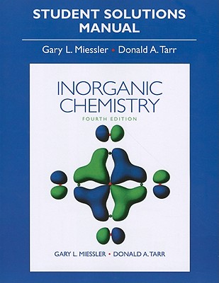 Inorganic Chemistry Student Solution Manual