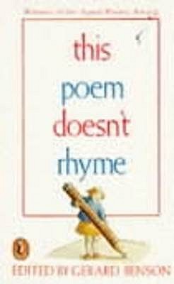 This Poem Doesn't Rhyme [Paperback] Benson, Gerard