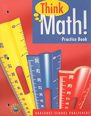 Image for Harcourt School Publishers Think Math: Practice Book Think Math! Grade 4 (Nsf Think Math)