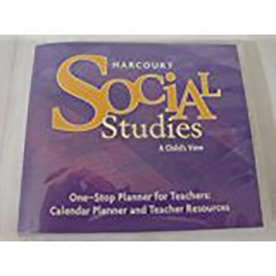 Harcourt Social Studies: One-Stop Planner for Teachers CD-ROM Grade 1