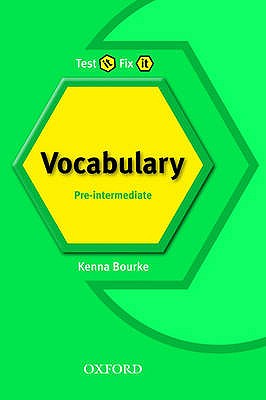 Image for Test It, Fix It Vocabulary Pre-intermediate