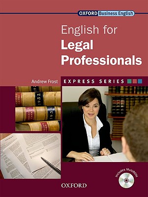 Image for English for Legal Professionals Student's Book and MultiROM Pack A Short, Specialist English Course