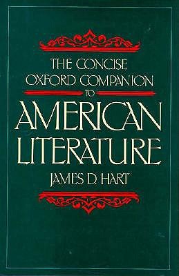 Image for The Concise Oxford Companion to American Literature