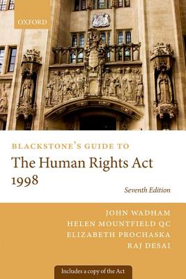 Blackstone's Guide to the Human Rights Act 1998 (Blackstone's Guide Series)