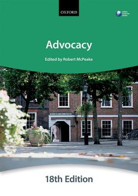 Advocacy (Blackstone Bar Manual)