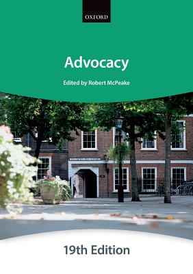 Advocacy (Bar Manuals)