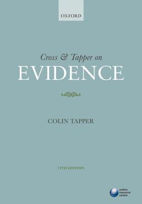 Cross & Tapper on Evidence