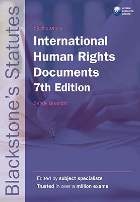 Blackstone's International Human Rights Documents (Blackstone's Statutes)