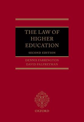 The Law of Higher Education