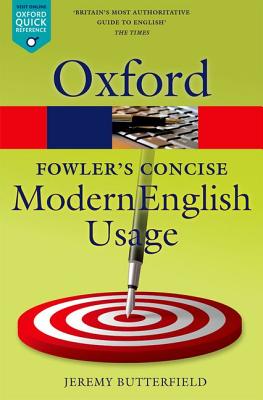 Image for Oxford Fowler's Concise Dictionary of Modern English Usage Third Edition