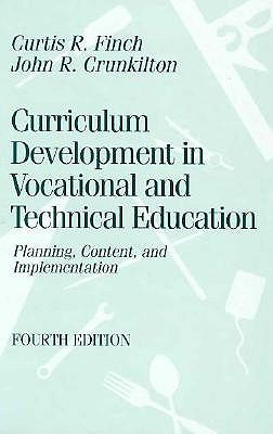 Image for Curriculum Development in Vocational and Technical Education: Planning, Content, and Implementation