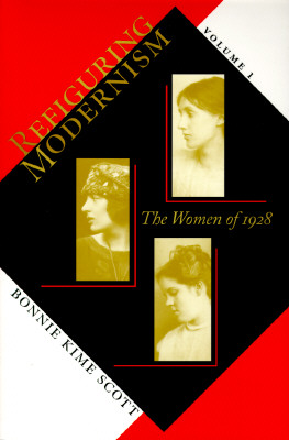 Refiguring Modernism, Volume 1: Women of 1928