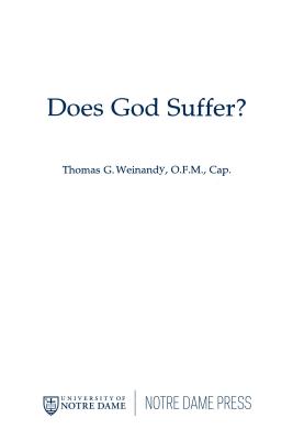 Does God Suffer