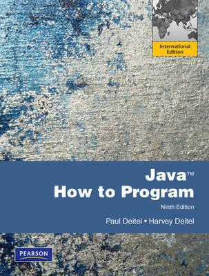 Java How to Program, 2nd Edition by Harvey M. Deitel (1997-08-26)
