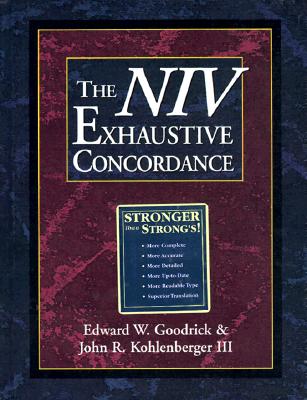 The NIV Exhaustive Concordance
