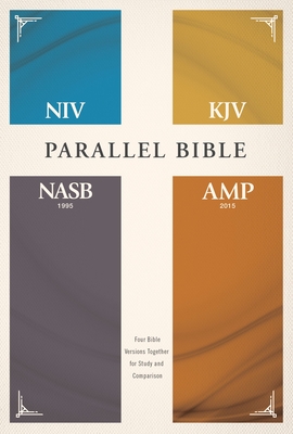 Image for NIV, KJV, NASB, Amplified, Parallel Bible, Hardcover: Four Bible Versions Together for Study and Comparison