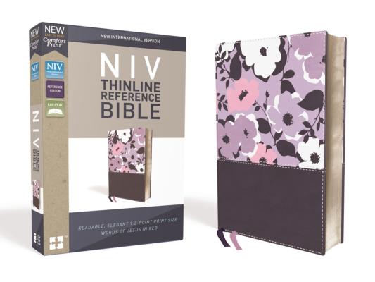Image for NIV, Thinline Reference Bible, Leathersoft, Purple, Red Letter Edition, Comfort Print