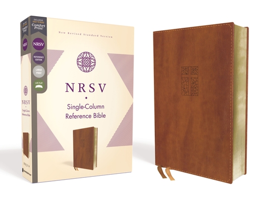 Image for NRSV, Single-Column Reference Bible, Leathersoft, Brown, Comfort Print