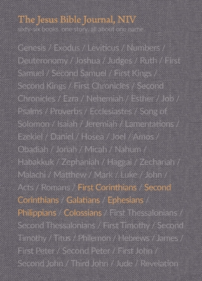 Image for The Jesus Bible Journal, 1 Corinthians - Colossians, NIV, Paperback, Comfort Print The Jesus Bible Journal, 1 Corinthians - Colossians, NIV, Paperback, Comfort Print