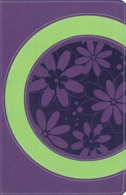 NIV, Faithgirlz! Bible: Revised Edition, Leathersoft, Purple/Green