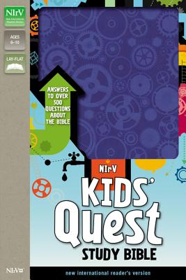 Image for NIrV Kids' Quest Study Bible (Blue)