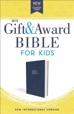 NIV, Gift and Award Bible for Kids, Flexcover, Blue, Comfort Print