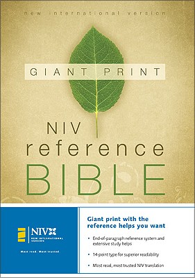 NIV Holy Bible Giant Print Reference Edition