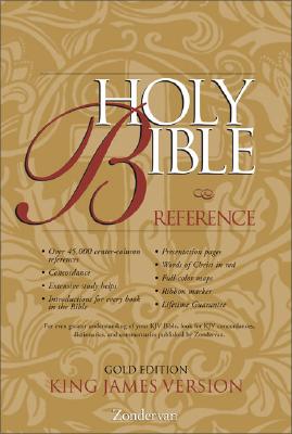 KJV Holy Bible Reference, Gold Edition