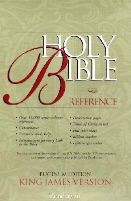 Image for Holy Bible: Reference, Platinum Edition (King James Version, Genuine Leather, Black, Indexed)
