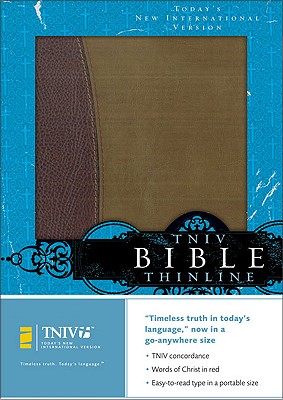 TNIV Thinline Bible: Burgundy/Pecan European Leather (Today's New International Version)