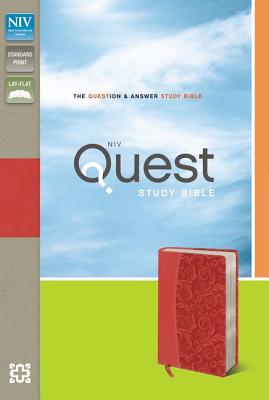 NIV, Quest Study Bible, Leathersoft, Coral: The Question and Answer Bible