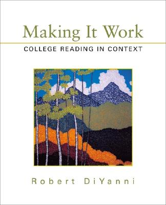Making It Work: College Reading in Context