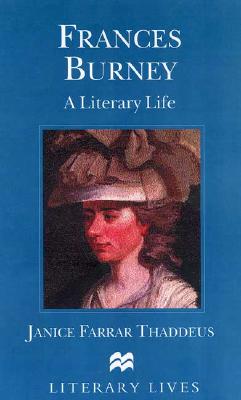 Image for Frances Burney: A Literary Life (Literary Lives)