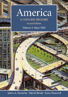 Image for America, Vol. 2: A Concise History, Second Edition